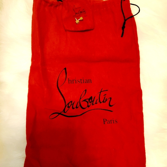 Authentic Christian Louboutin "Red Bottom" Beige - Picture 2 of 6